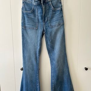 Flared junior jeans